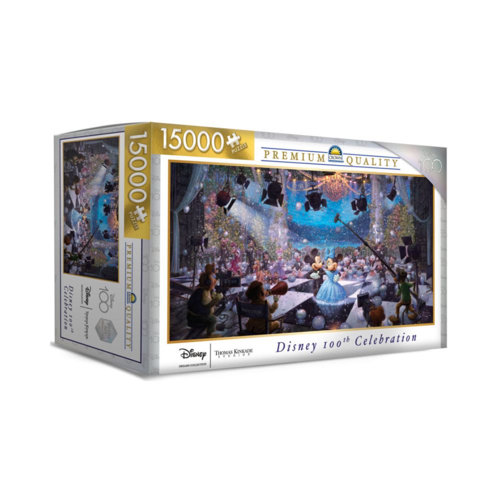 Harlington Thomas Kinkade Disney 100th Celebration Puzzle 15000 Pieces ...