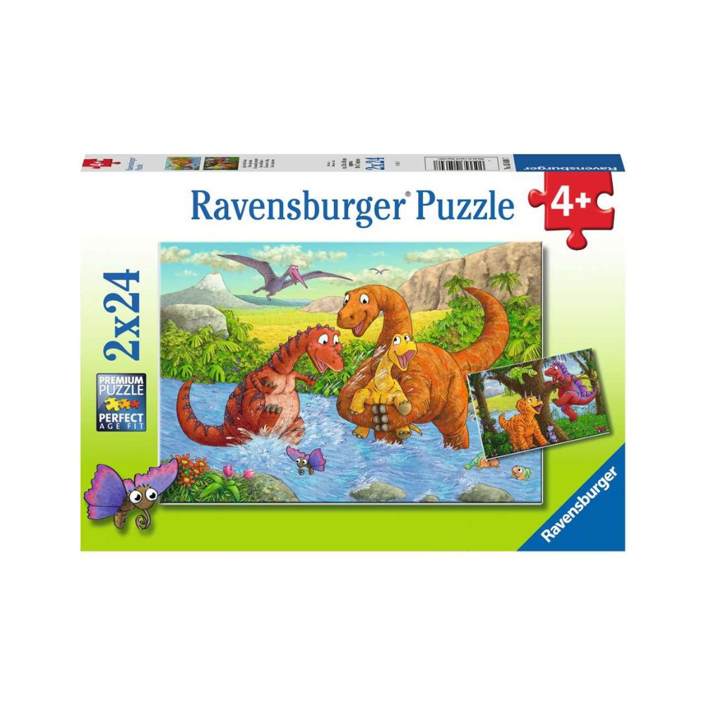 2 Puzzles - Dinosaures