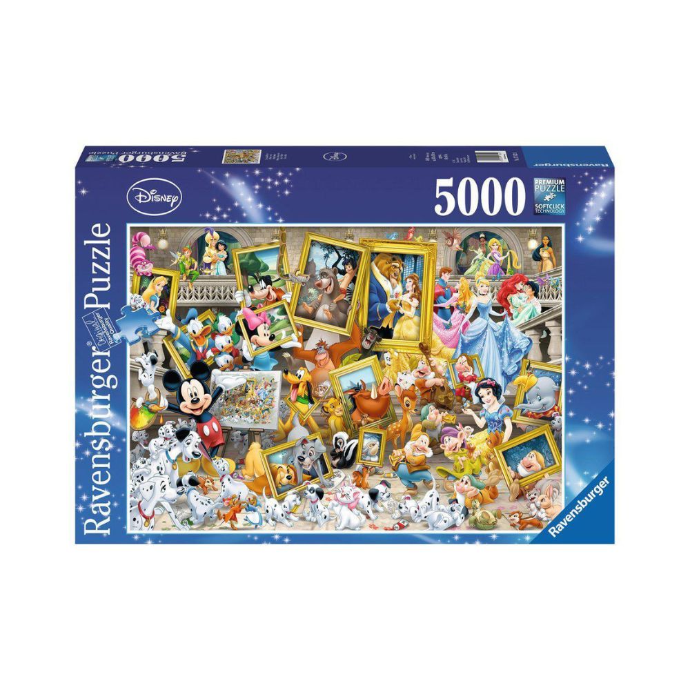 Puzzle DISNEY 5000 pièces - Disney's friends - Ravensbur