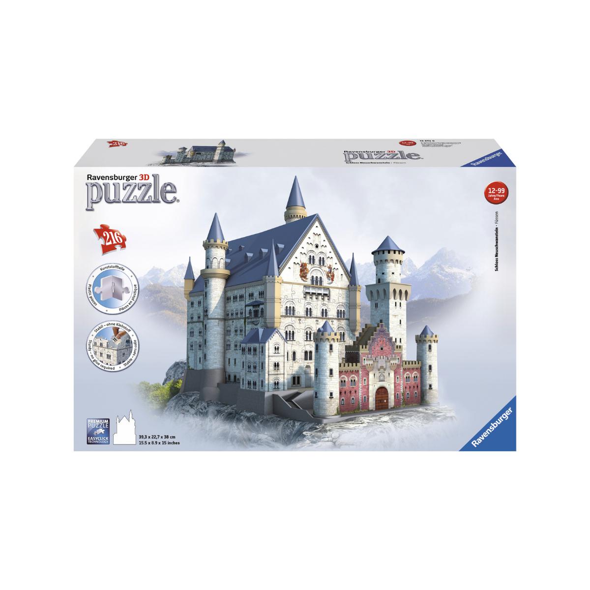 Ravensburger Disney Castle 3D Puzzle 216pc