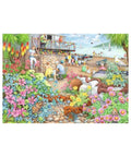 Ravensburger Beach Garden Café 1000pc puzzle