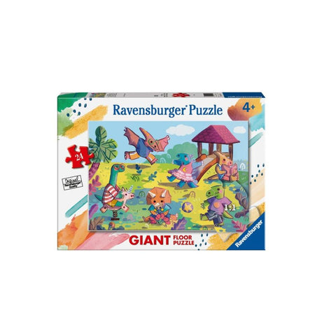 Ravesnburger Dinosaurs at the Playground Giant Floor Puzzle 24 pieces