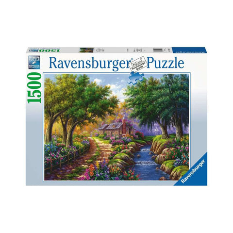 Ravensburger Cottage by the River 1500pc puzzle