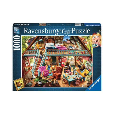 Ravensburger Goldilocks Gets Caught 1000pc puzzle