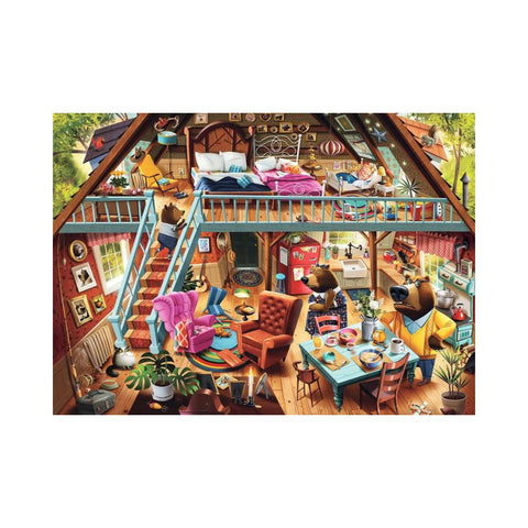 Ravensburger Goldilocks Gets Caught 1000pc puzzle