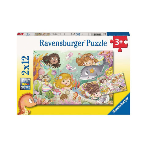 Ravensburger Fairies and Mermaids 2 x 12 piece puzzles