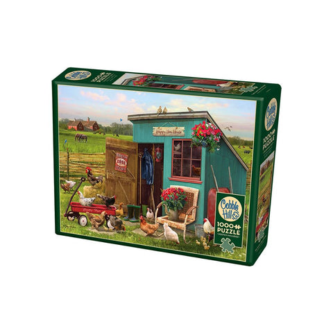 Cobble Hill 1000pc puzzle - The Happy Hen House