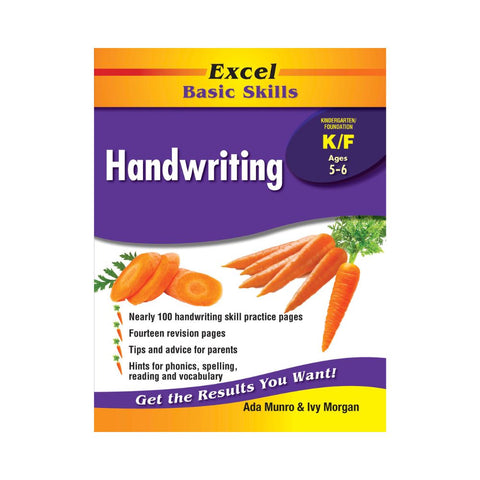 Excel Basic Skills Handwriting K/F