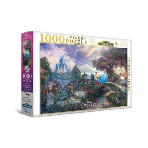 Harlington - Thomas Kinkade Disney Cinderella Wishes Upon a Dream 1000 pieces