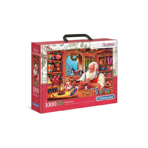 Clementoni - Santa Workshop 1000pc Puzzle