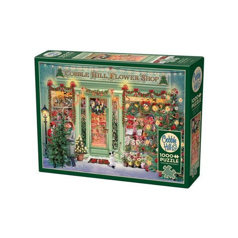  Cobble Hill Christmas Flower Shop 1000pc puzzle