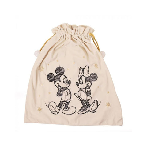 Collectible Christmas Sack: Mickey & Minnie Mouse