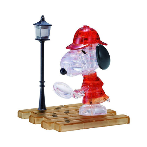  3D Snoopy Detective 34pc