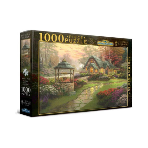 Thomas Kinkade Make a Wish Cottage 1000 pieces