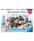 Ravensburger Cute little furballs 2 x 12pc puzzles