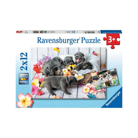 Ravensburger Cute little furballs 2 x 12pc puzzles