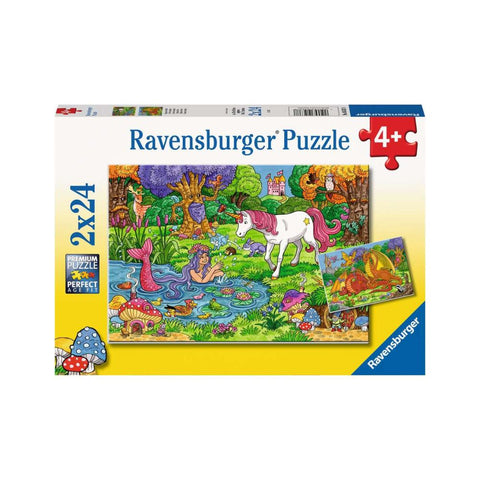 Ravensburger Magical Forest 2 x 24pc puzzles