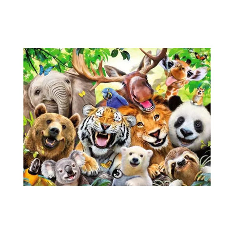 Ravensburger Wild Animal Selfie 100pc puzzle