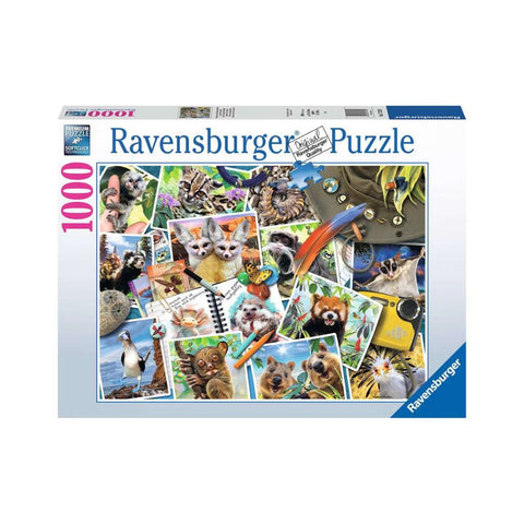 Ravensburger - A Travelers Animal Journal 1000pc Puzzle