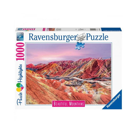 Ravensburger - Rainbow Mountains China 1000pc Puzzle