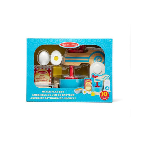 Melissa & Doug - Wooden Make a Cake Mixer Set