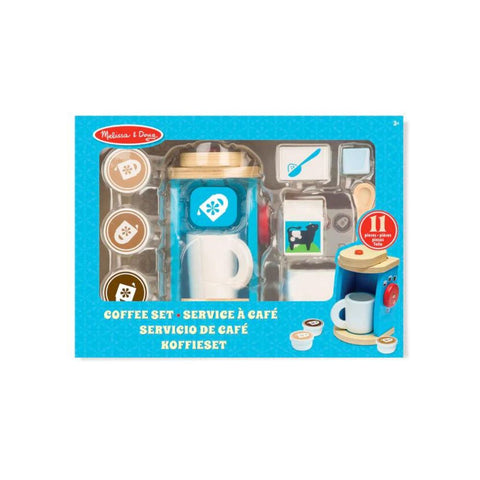 Melissa & Doug - Wooden Coffee Set