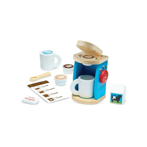 Melissa & Doug - Wooden Coffee Set