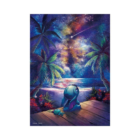 Tenyo - Disney Lilo & Stitch Wishing on a Star 500pc Puzzle