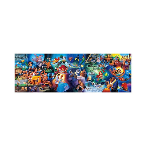 Tenyo - Disney Character in Famous Scenes 456pc Puzzle 456 Panorama