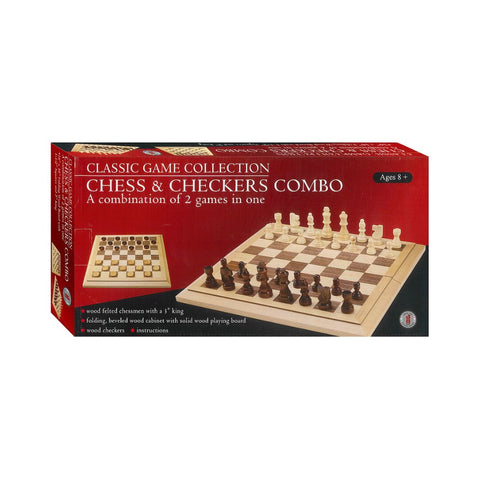 Hansen - Classic Game Collection Chess & Checkers Combo