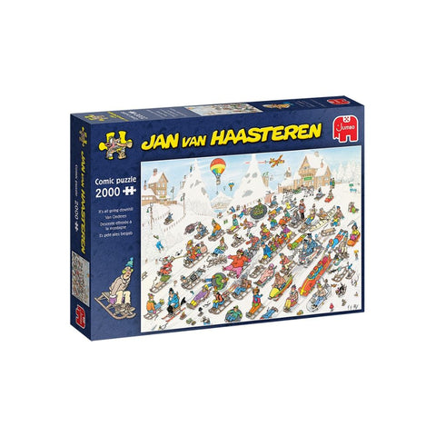 Jumbo JVH - It's All Going Downhill 2000pc Puzzle