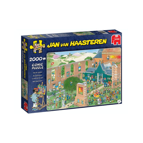 Jumbo JVH - The Art Market 2000pc Puzzle