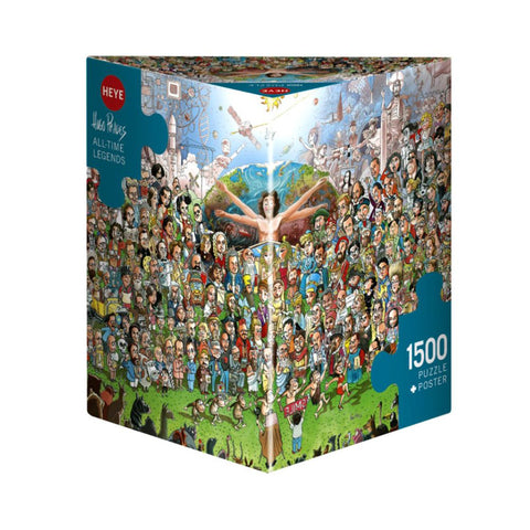 Heye - Prades All Time Legends 1000pc Puzzle