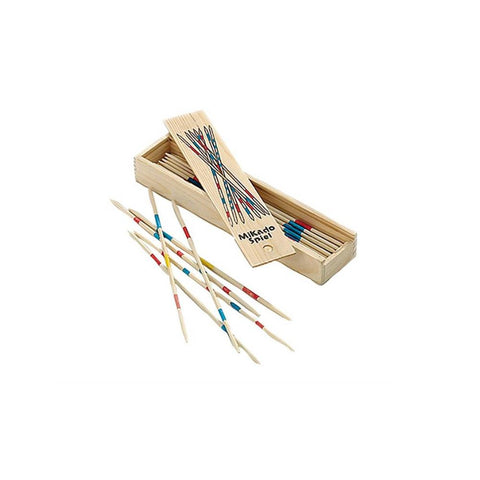 Pick Up Sticks, Light Wood Box