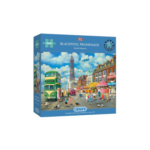 Gibsons Blackpool Promenade 1000pc