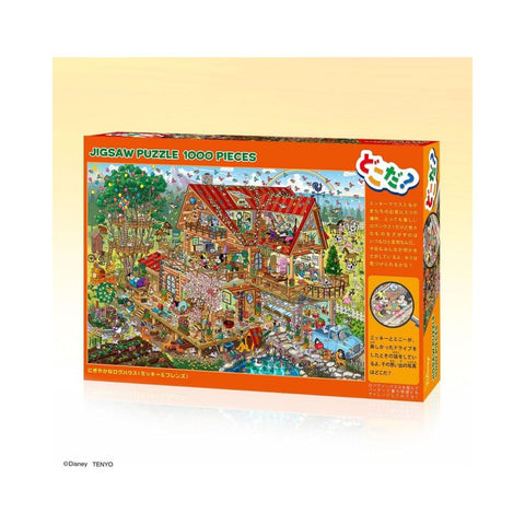 Tenyo - Disney Mickey & Friends Bustling Log House 1000 pieces