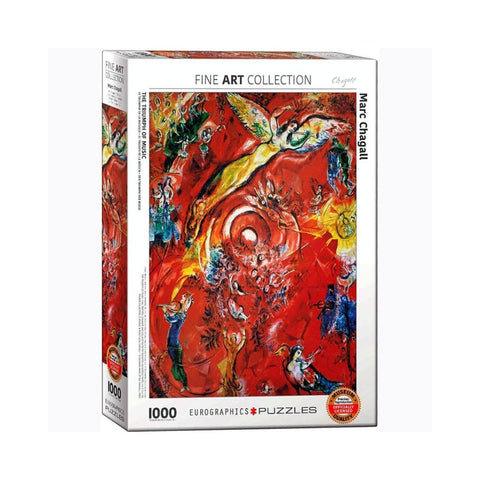 Eurographic - Chagall Triumph Of Music 1000pc Puzzle