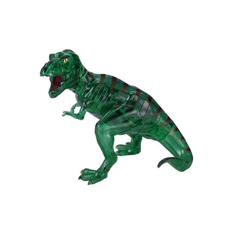 3D Crystal Puzzle - T-Rex, Green 49 pieces