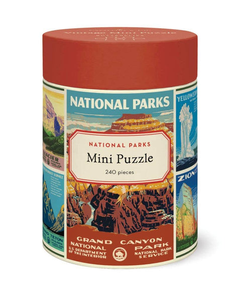 Cavallini – 240 Pc Mini Puzzle National Parks
