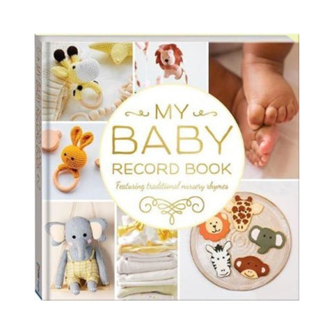 Baby Record Book Yellow