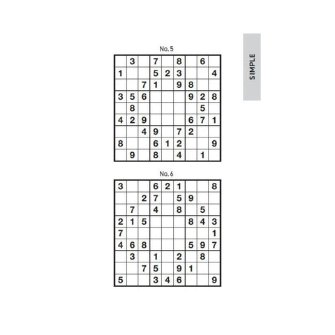 500 Puzzles Book - Sudoku