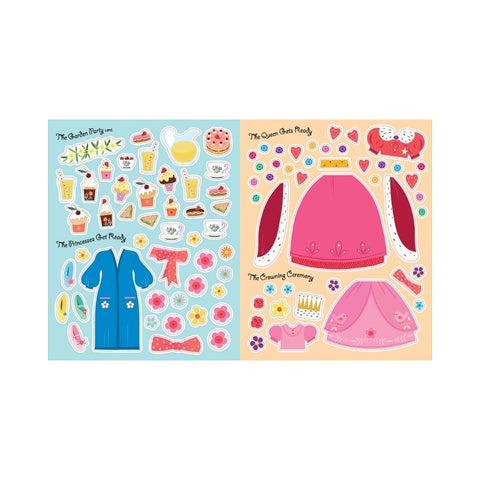 Sticker Dress-Up Book - Princesses