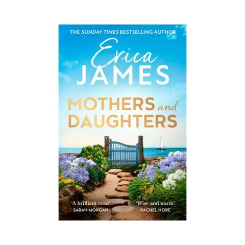 Book cover of 'Mothers and Daughters' by Erica James with a scenic background.