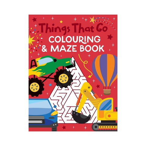 Colouring and Mazes - Things That Go