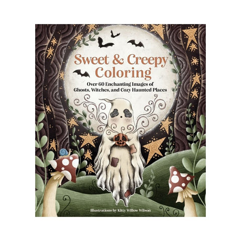 Sweet & Creepy Coloring by Kitty Willow