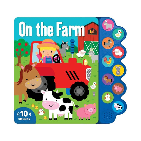 10-Button Sound Book - On The Farm