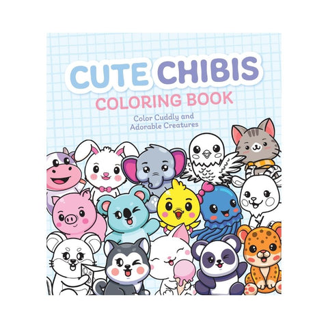 Cute Chibis Coloring Book