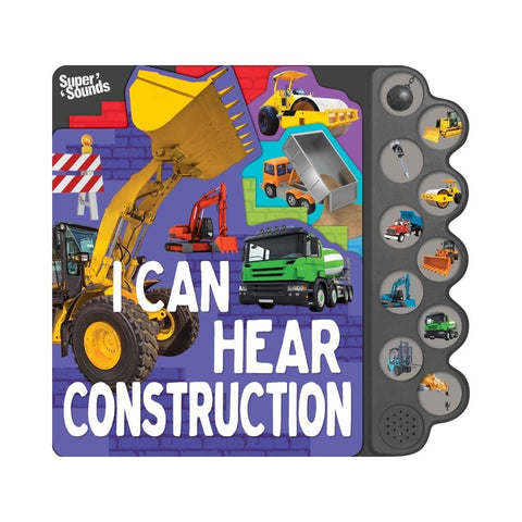 10-Button Sound Book - I Can Hear Construction Vol. 2