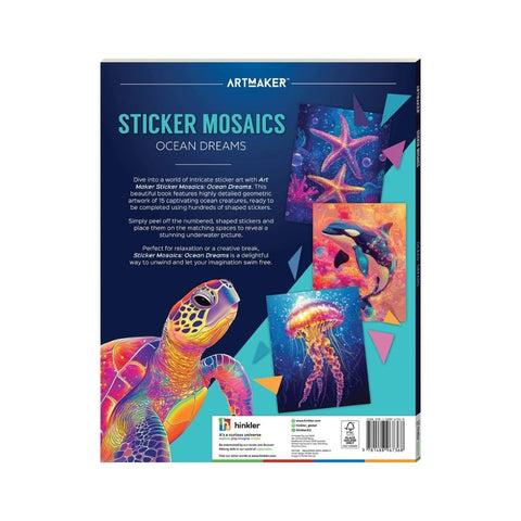 Art Maker Sticker Mosaics Ocean Dreams