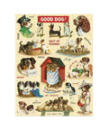 Cavallini – 240 Pc Mini Puzzle Vintage Dogs
